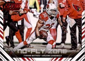 Tyrann Mathieu Arizona Cardinals 2016 Panini Score NFL No Fly Zone #7